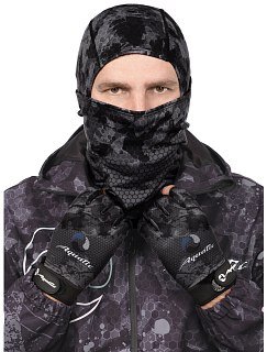 Балаклава Aquatic демисезонная softshell camo black - фото 5