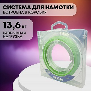 Шнур Riverzone Silk WX4 PE 3,0 150м Green - фото 3