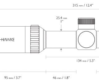 Прицел Hawke Vantage 3-9х40 30/30 - фото 4