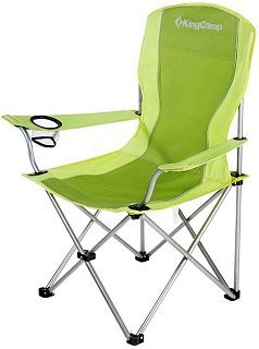 Кресло King Camp Arms Chair складное сталь 84х50х93 зеленый - фото 1