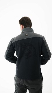 Джемпер Nautilus Keepler флисовый Grey/Dark Grey с принтом - фото 9