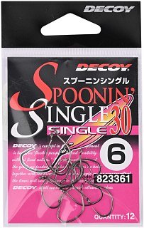 МП Крючки Decoy Single30 №6 уп.12шт