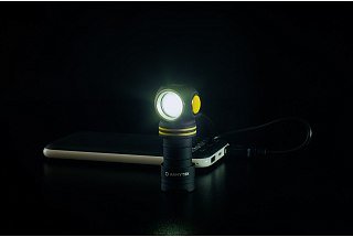 Фонарь Armyrtek Elf CI Micro-USB теплый налобный - фото 5