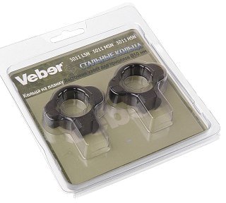 Кольца Veber 3011 LSN 30мм низкие на планку 11 мм - фото 2