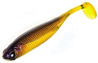 Приманка Lucky John 3d Makora Split Tail 3" 004 7шт в уп