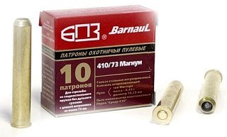 Патрон 410х73 БПЗ пуля Фостера лат. магнум