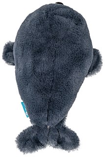 Игрушка Mimis Нерпа Пушистик макси серый 28см - фото 6