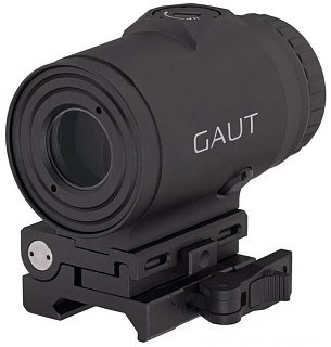 Увеличитель Gaut Garnet 3x18 откидной быстросъемный на Picatinny 69х42x64,5мм IP