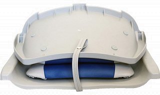Кресло Badger Folding серо-синий - фото 4