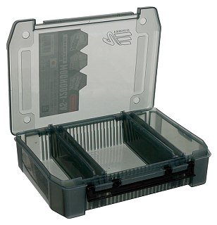 Коробка Meiho Versus  VS-3020NDDM 255x190x60мм Black - фото 1