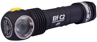 Фонарь Armytek Elf C2 XP-L USB серебро - фото 1