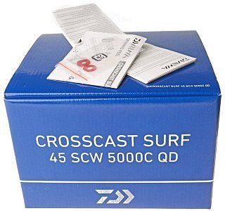 Катушка Daiwa 20 Crosscast surf 45 SCW 5000C QD - фото 9