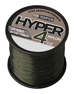 Леска Ron Thompson Hyper 4OZ Nylon 1.200м 0,30мм 6,8кг 15lb green