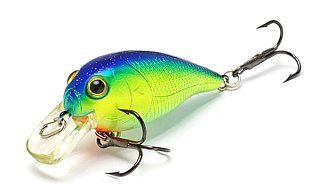 Воблер Lucky Craft Bevy Crank 45SR 263 Chartreuse Blue - фото 2