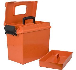 Ящик MTM герметичный для хранения патронов и снаряжения оранжевый - фото 2