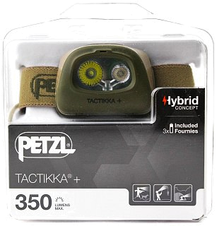 Фонарь Petzl Tactikka Plus desert - фото 1