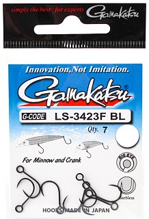 Крючок Gamakatsu NL Barbless LS-3423F №6