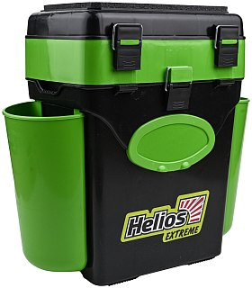Ящик зимний Helios Fish box 10л зеленый - фото 2