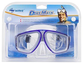 Маска Wave M-1314 PVC blue - фото 2