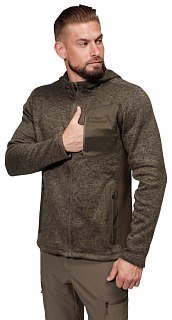 Куртка флисовая King Hunter Arctic hood green - фото 4