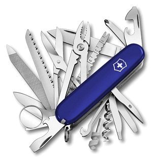 Нож Victorinox SwissChamp 91мм 33 функций синий - фото 1