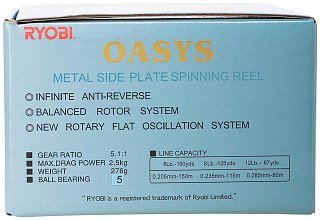 МП Катушка Oasys 1000 Ryobi - фото 2
