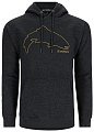 Толстовка Simms Trout Outline Charcoal Heather 
