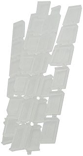 Коробка Meiho Run Gun Case 3010W 205x145x40 белая - фото 5