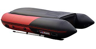 Лодка Хантер 330 Про красно-черный - фото 4