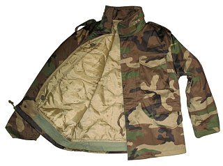 Куртка Mil-tec M 65 woodl  - фото 6