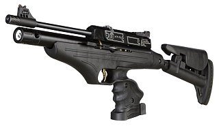 Пистолет Hatsan AT-P2 PCP боковой затвор съемный приклад - фото 1