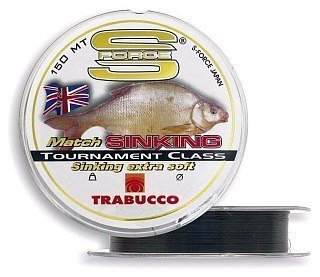 Леска Trabucco S-force match sinking 150м 0,25мм