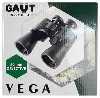 Бинокль Gaut Vega 16x50 Roof-призмы BK7 черный - фото 2