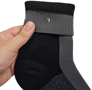 Носки Nucex водонепроницаемые WHR01 черный-серый - фото 4