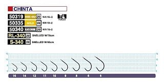 Крючки Owner с поводком S-340 №12 - фото 2