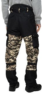 Костюм Huntsman Горка-3 combo В-003/черный смесовая рип-стоп - фото 10