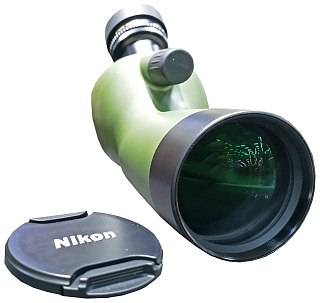 Труба зрительная Nikon Pearlescent green ED50-A с угловым окуляром 20-60x 25-75x - фото 5