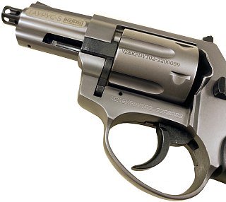 Револьвер Курс-С Таурус-S 10ТК сигнальный 2,5" 5,5мм фумо графит - фото 5