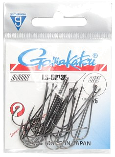Крючок Gamakatsu LS-5013F black №2 - фото 1