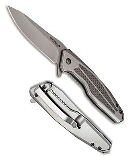 Нож Boker Olisar складной сталь 440А рукоять сталь - фото 2