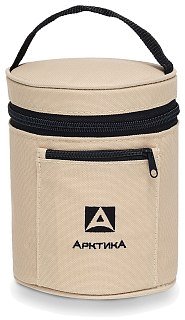 Термос Арктика широкое горло в чехле зелёный 600мл - фото 2