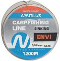 Леска Nautilus Envi orange 1200м 0,331мм 9,5кг