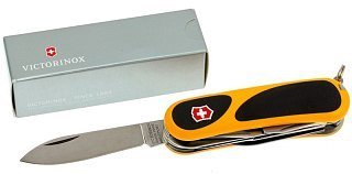 Нож Victorinox Evo Grip S18 85мм 15 функций желто-черный - фото 2