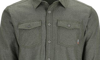 Рубашка Simms Shoal Flannel Riffle Green  - фото 2