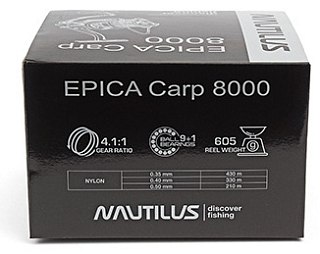 Катушка Nautilus Epica Carp 8000 Com - фото 12