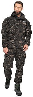 Костюм Huntsman Горка-5 combo КМФ/Чёрный Смесовая Рип-Стоп