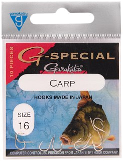 Крючок Gamakatsu G-Special carp №16