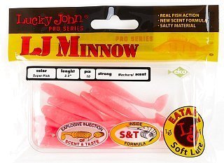 Приманка Lucky John виброхвост Pro series Minnow 05,60/F05 - фото 2