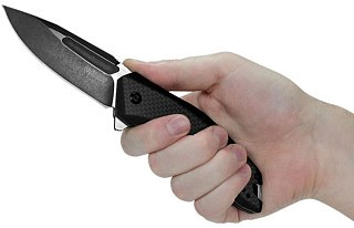 Нож Kershaw Flourish складной сталь 8Cr13MoV рукоять G10 и carbon - фото 4