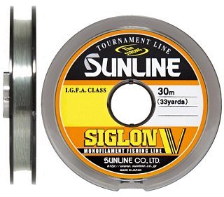 Леска Sunline Siglon V clear 30м 0,165мм 3кг